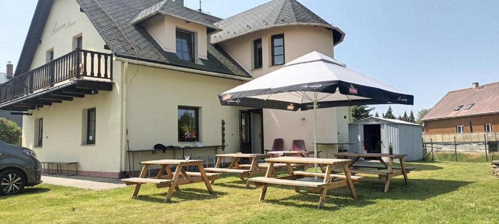 Penzion Marie Mesto Albrechtice Exterior foto